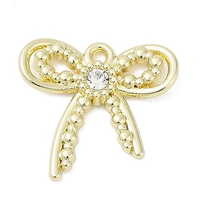 Сплава с стразами подвески, стойки покрытие, без кадмия, без никеля и без свинца, форма банта