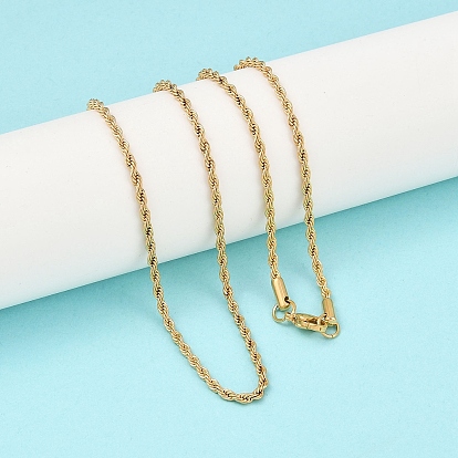 304 из нержавеющей стальной трос цепи ожерелья, 20.4 дюйм (51.8 см)