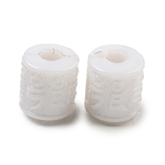 Opaque Acrylic Beads, Column