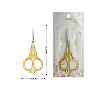 Tijeras de acero inoxidable, con mango de aleación de zinc, tijeras de coser de flor de ciruelo