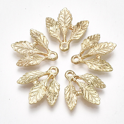 Alloy Pendants, Leaf