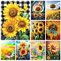 Sunflower DIY Natural Scenery Pattern 5D Diamond Painting Kits