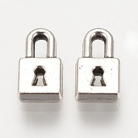 Подвески из сплава в тибетском стиле, запирать, без кадмия и без свинца