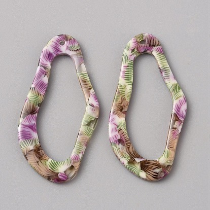 Непрозрачные акриловые подвески