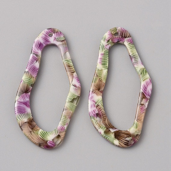 Opaque Acrylic Pendants