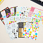 Paper Decorations Stickers, DIY Handmade Scrapbook Photo Albums, Mixed Pattern