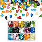 Transparent Glass Cabochons, Mosaic Tiles, for Home Decoration or DIY Crafts, Triangle and Square