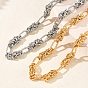 6мм 304 Византийская цепочка из нержавеющей стали для женщин