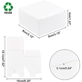 Складная творческая коробка крафт-бумаги, свадебные подарочные коробки, ящик для подарков, бумажная подарочная коробка, прямоугольные