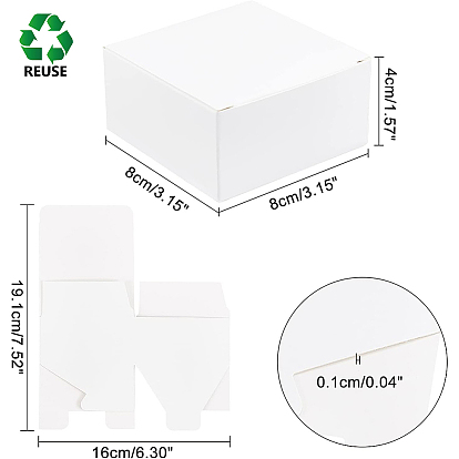 Складная творческая коробка крафт-бумаги, свадебные подарочные коробки, ящик для подарков, бумажная подарочная коробка, прямоугольные