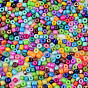 12/0 Glass Seed Beads, Mixed Style, Round Hole, Round