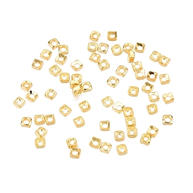 925 Sterling Silver Spacer Beads, Square