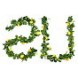 Plastic & Cloth Artificial Lemon Vine, For Home Wedding Decorations