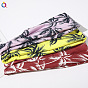 Printed Knit Headband for Women - Sweat Absorbent Yoga Sports Hair Band