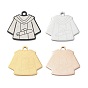 304 Stainless Steel Pendants, Academic Dress Charms, Polishing