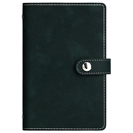 Прямоугольные обложки для блокнотов с отрывными листами из искусственной кожи, для школьных канцелярских принадлежностей