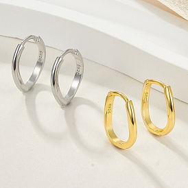 925 серьги из серебра из серебра, с печатью s925