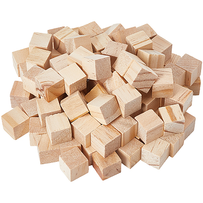 100 шт. необработанного материала для резьбы по дереву своими руками, блоки из липы, кубические
