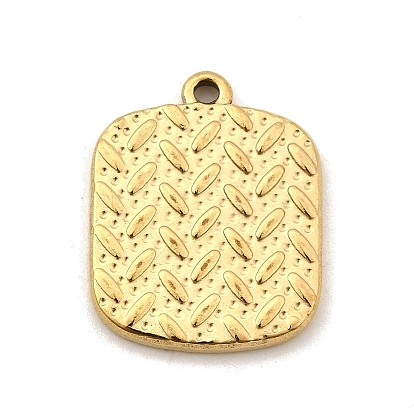 304 подвески из нержавеющей стали, ионное покрытие (ip), прямоугольный шарм