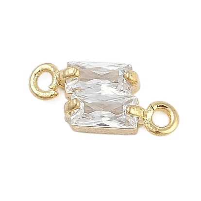 Покрытие стойки латунь с подвесками из фианита, прямоугольник амулеты