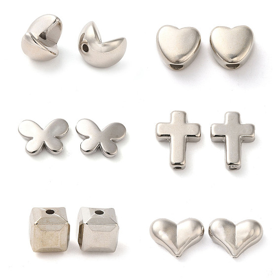 CCB пластиковые шарики, серебряные