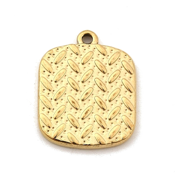 304 подвески из нержавеющей стали, ионное покрытие (ip), прямоугольный шарм