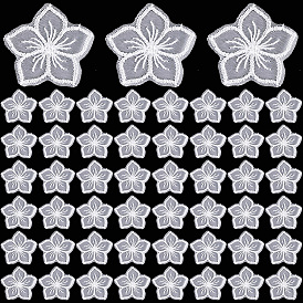 Украшение из органзы аксессуары, цветок