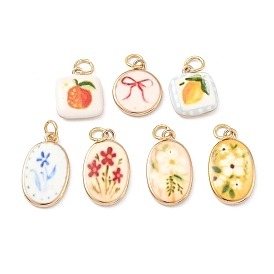 Печатные 304 подвески из нержавеющей стали, с целью перехода в кольце, без кадмия, без никеля и без свинца