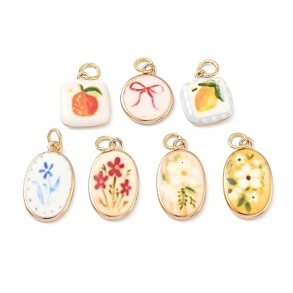 Печатные 304 подвески из нержавеющей стали, с целью перехода в кольце, без кадмия, без никеля и без свинца