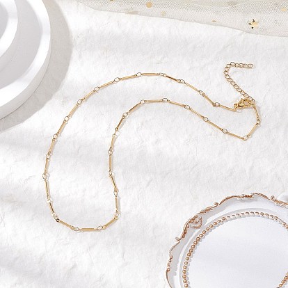 304 ожерелья из нержавеющей стали с кубическими звеньями для женщин и мужчин