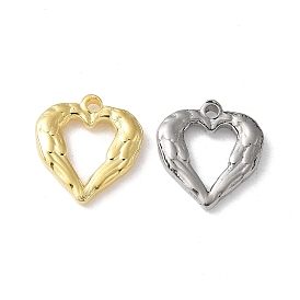 304 подвески из нержавеющей стали, ионное покрытие (ip), сердце прелести