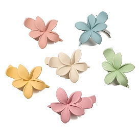 Cute Flower PC Alligator Hair Clips, Hair Accessories for Girls