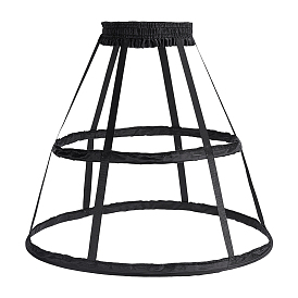 Юбка-крючок из полиэстера и пластиковой проволоки для свадебного платья, бального платья