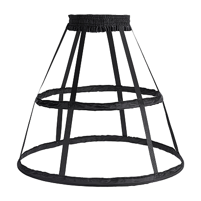 Юбка-крючок из полиэстера и пластиковой проволоки для свадебного платья, бального платья