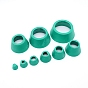 Rubber Filter Adapter Cones Set, Buchner Funnel Flask Adapter Set, Tapered Collar