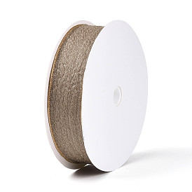 Блестящая атласная лента из полиэстера, для подарочной упаковки