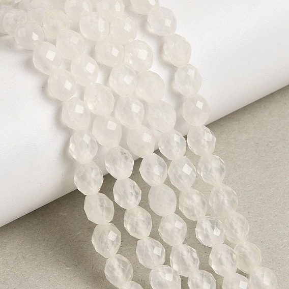 Природных кристаллов кварца бисер нитей, горного хрусталя, граненые, рис