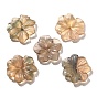 Cuentas talladas de fluorita natural, flor