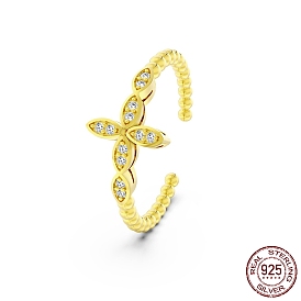 925 кольцо на палец из стерлингового серебра, кольцо-манжета с кубическим цирконием, кольцо с религиозным крестом для женщин