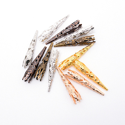 Железные филигранные крышки шарика, конус