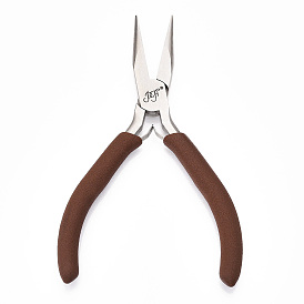 Steel Jewelry Pliers, Needle Nose Plier, with Plastic Handle