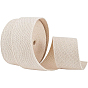 Ruban plat polyester-coton, pour les valises, , décoration chaussures et chapeaux