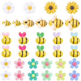 100 шт. Кабошоны из смолы, для украшения телефонов