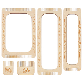 5шт. 5 стили мини-закладки инструмент для плетения