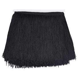 Кружево с латинской бахромой из полиэстера, украшение аксессуаров для одежды, ткань для вышивки кружевной отделкой своими руками