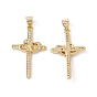 Стойка металлическая латунная микропрофилированная кубическая циркония подвески, без кадмия, без никеля и без свинца, реальный 18 k позолоченный, пересекаются с сердцем