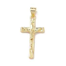 Латунные подвески, подвески в виде креста-распятия, долговечный, без кадмия и без свинца, стойки покрытие