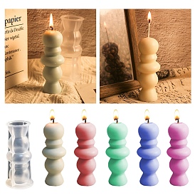 Круглые шариковые колонны, ароматические свечи, пищевые силиконовые формы, формы для изготовления свечей, форма для ароматерапевтической свечи