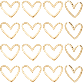 60 латунные соединительные кольца шт., разъем сердца