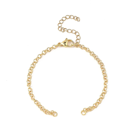 Изготовление латунного браслета Роло Чиан, подходит для соединительных шармов